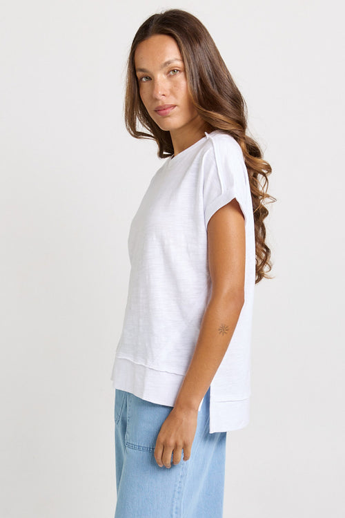 Betty Basics - Shirley Tee in White