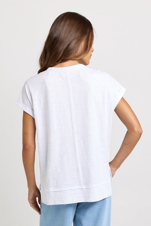 Betty Basics - Shirley Tee in White
