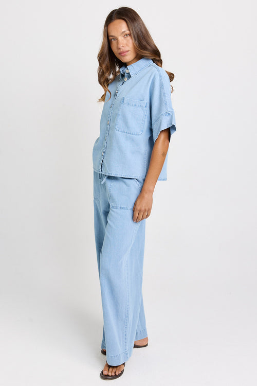 Betty Basics - Dawn Denim Shirt