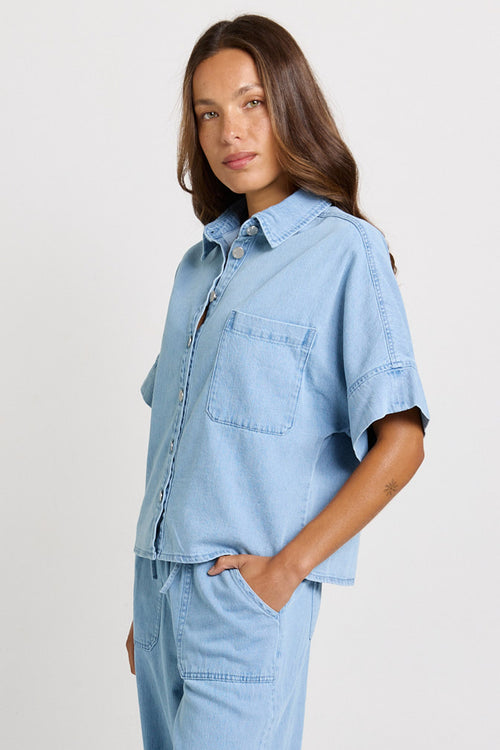 Betty Basics - Dawn Denim Shirt