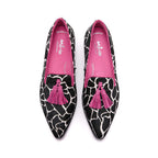 MINX - BEXLEY - Giraffe Pony Black/Pink