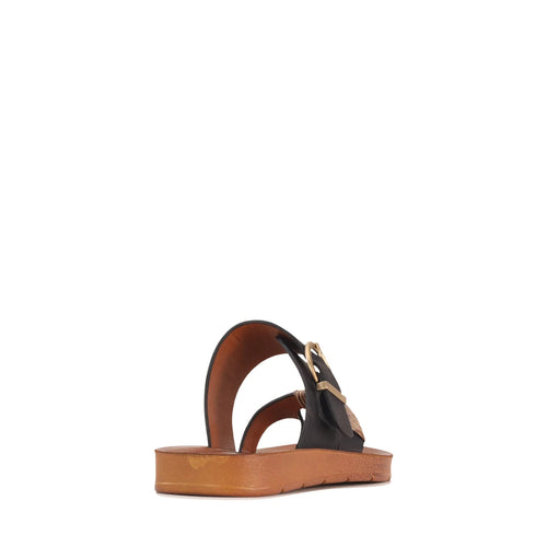 Los Cabos - BRIA-WIDE Sandal - Black