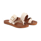 Los Cabos - BRIA WIDE Sandal - Off-White