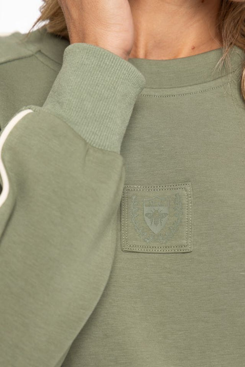 Moss - Mila Sweatshirt in Khaki