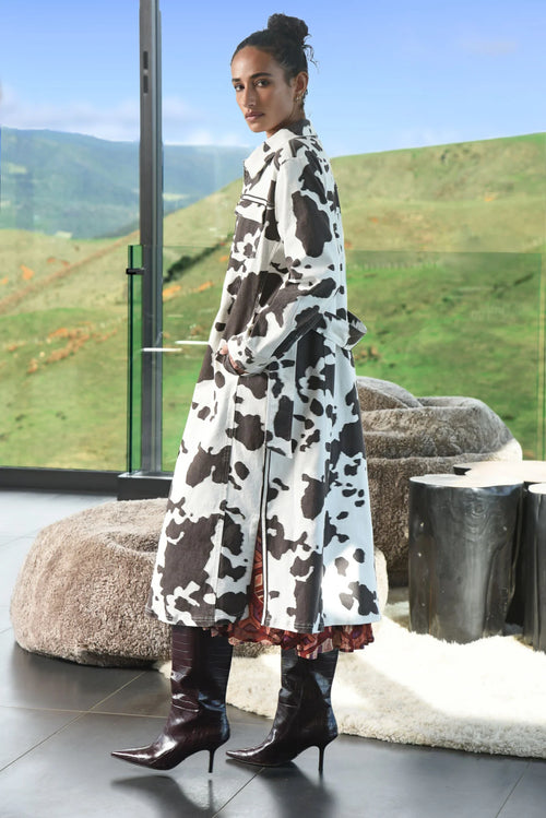 COOPER - DRESSING AROUND Dress - Brown Cow