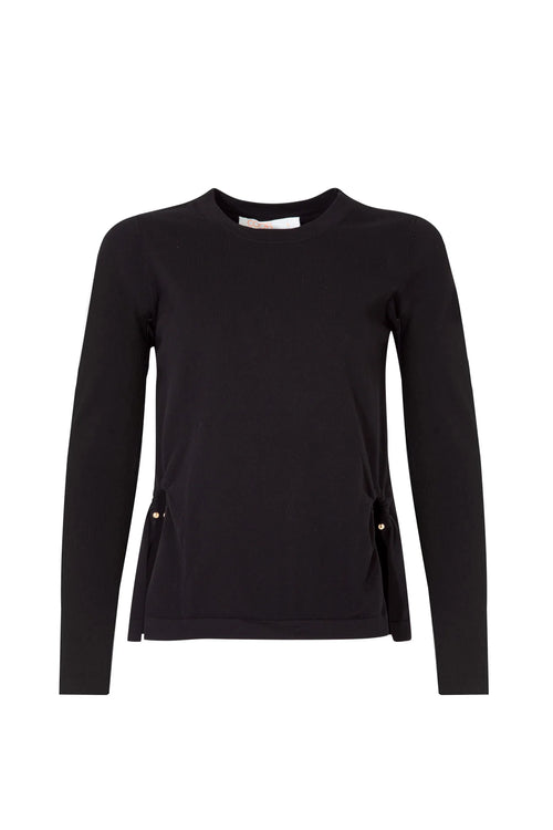 Coop - READY OR KNIT Top Black