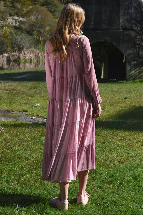 COOP - SUN & THE SWOON Dress - Glitterati Pink
