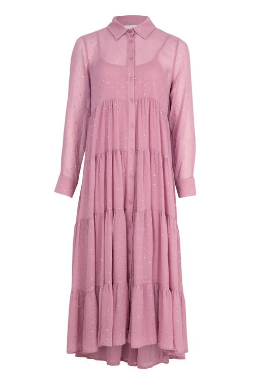 COOP - SUN & THE SWOON Dress - Glitterati Pink