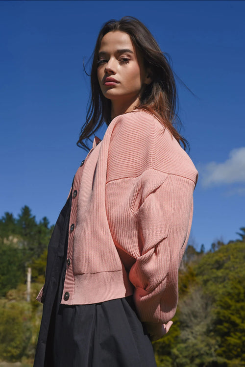 COOP - TWIST & SHOUT Cardigan - Pink