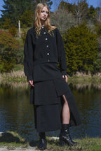 COOP - LAYERS OF LOVE Skirt - Knit's The Limit Black