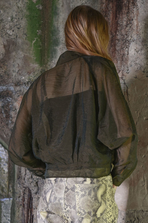 COOP - TIED & TESTED Blouse - Khaki