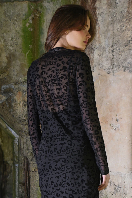 COOP - SPOTTED IN THE WILD Top - Roar Black