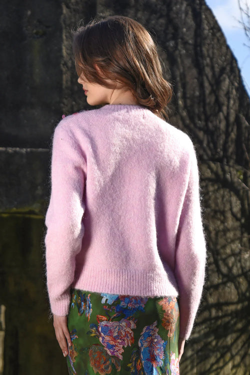 COOP - CARDI-BLING Cardigan - Shinny Side Up Pink