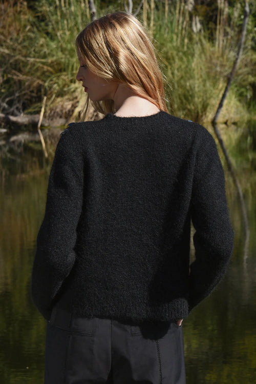 COOP - CARDI-BLING Cardigan - Shinny Side Up Black