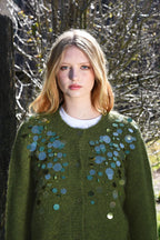 COOP - CARDI-BLING Cardigan - Shinny Side Up Green