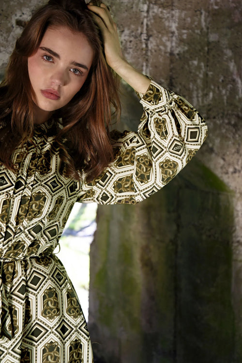 COOP - CHARM ME Dress - Snake Charmer Bronze