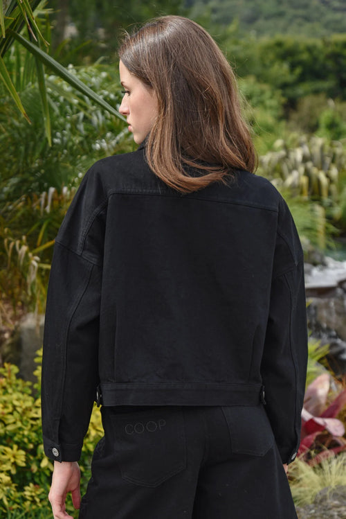 COOP - ANGLAISING GRACE Jacket - Black Floral & Hardy