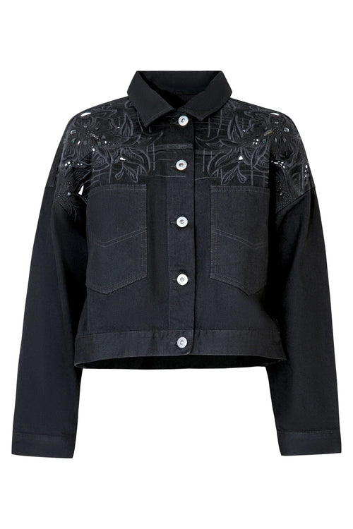 COOP - ANGLAISING GRACE Jacket - Black Floral & Hardy