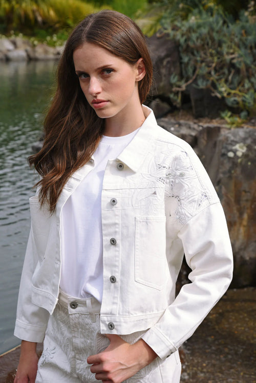 Coop - Anglaising Grace Jacket in White