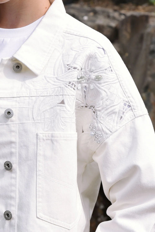 Coop - Anglaising Grace Jacket in White