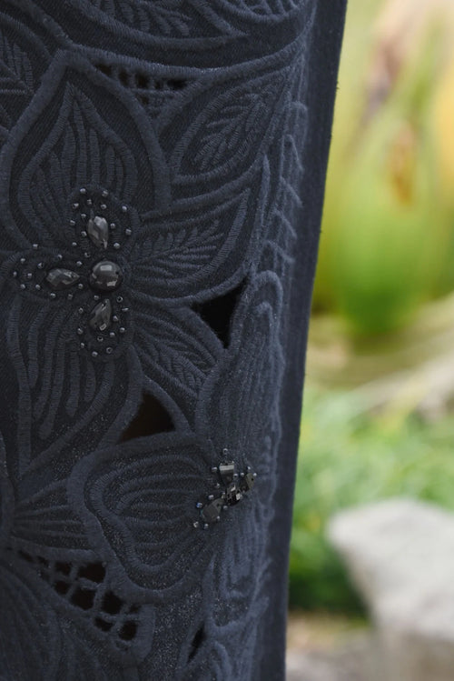 COOP - JEAN-IOUS Jeans - Black Floral & Hardy