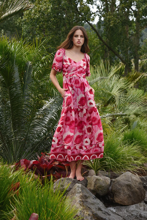 COOP GO WITH THE FLO-RAL Dress - Pink