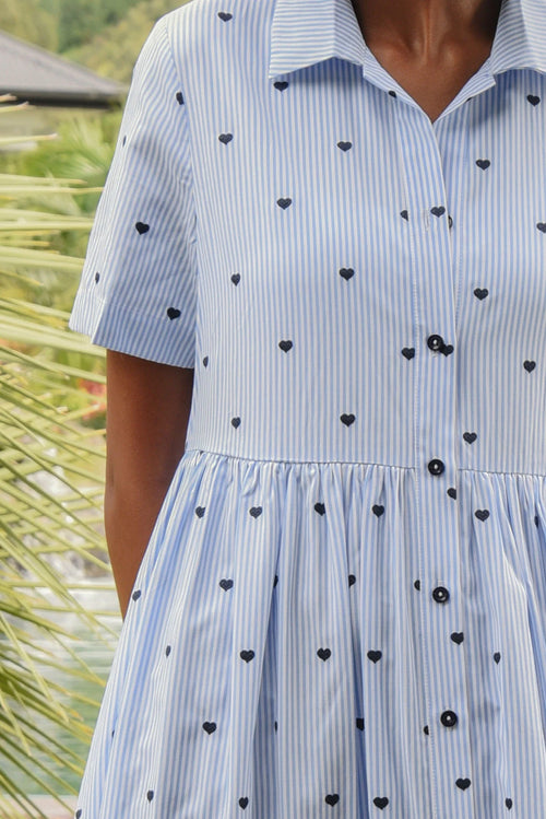 Coop - Follow Your Heart Dress in Blue