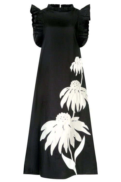 COOP - THREE-MENDOUS Dress - Black/Cream