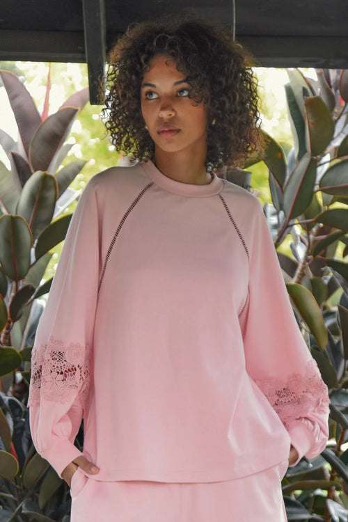 COOP - LACY DAYS Jumper - Pink