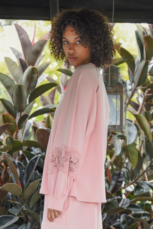 COOP - LACY DAYS Jumper - Pink