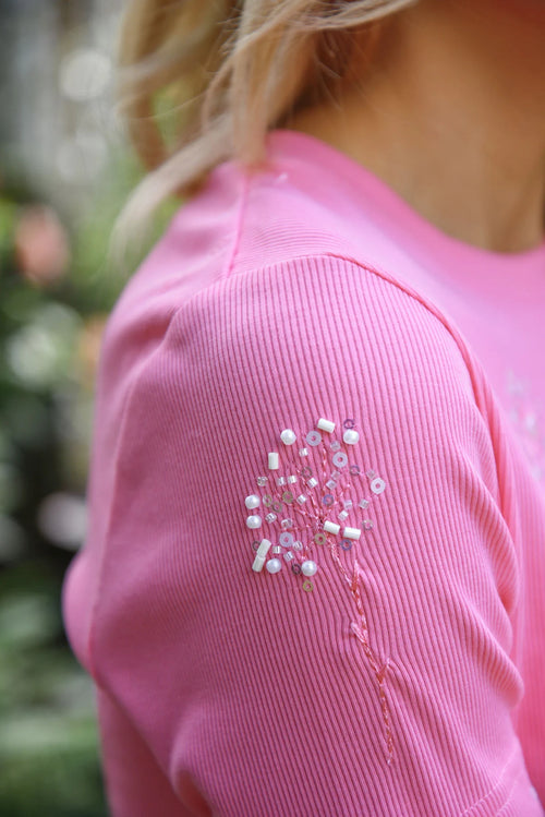 COOP - ISN'T TEE LOVELY Top - Dandelion Dream Pink