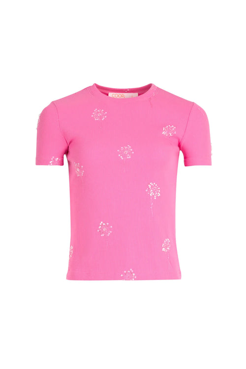 COOP - ISN'T TEE LOVELY Top - Dandelion Dream Pink