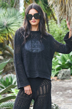 COOP - BOHO BREEZE Sweater - Black