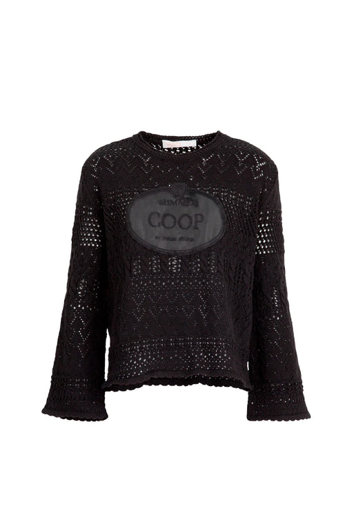 COOP - BOHO BREEZE Sweater - Black
