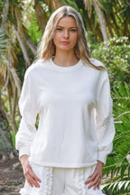 COOP - SWEATER THAN HONEY Swetshirt - White