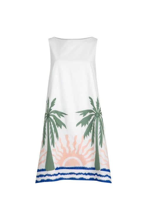 COOP - TROPICAL SHIFT Dress - White