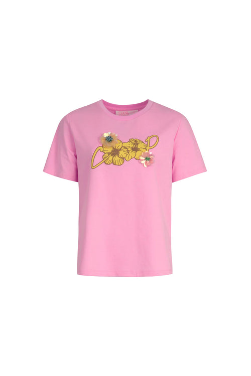 COOP - HIBISCUS HOLIDAY T-Shirt - Pink