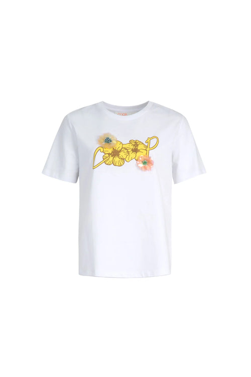 COOP - HIBISCUS HOLIDAY T-Shirt - White
