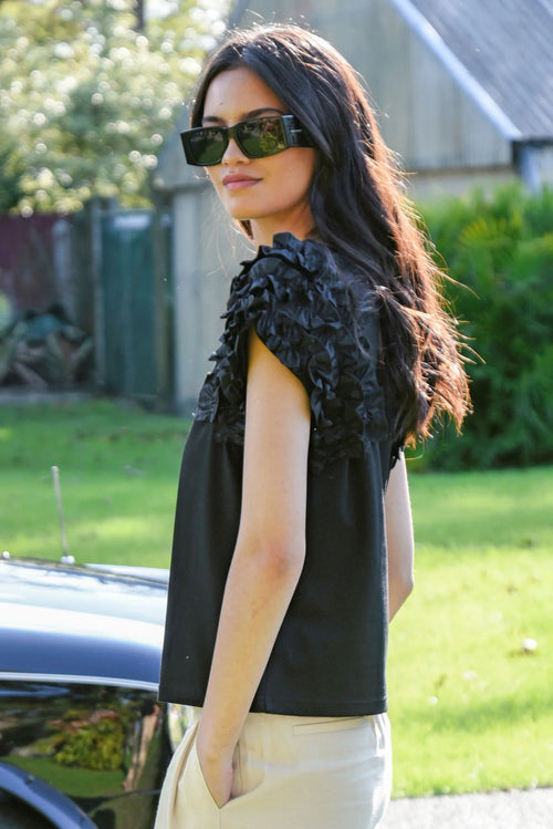 COOP - RUFFLE ENERGY T-Shirt - Black