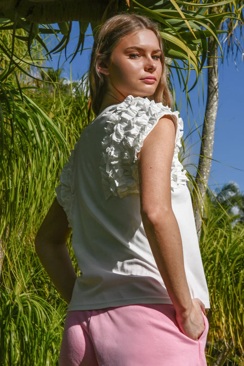 COOP - RUFFLE ENERGY T-Shirt - White