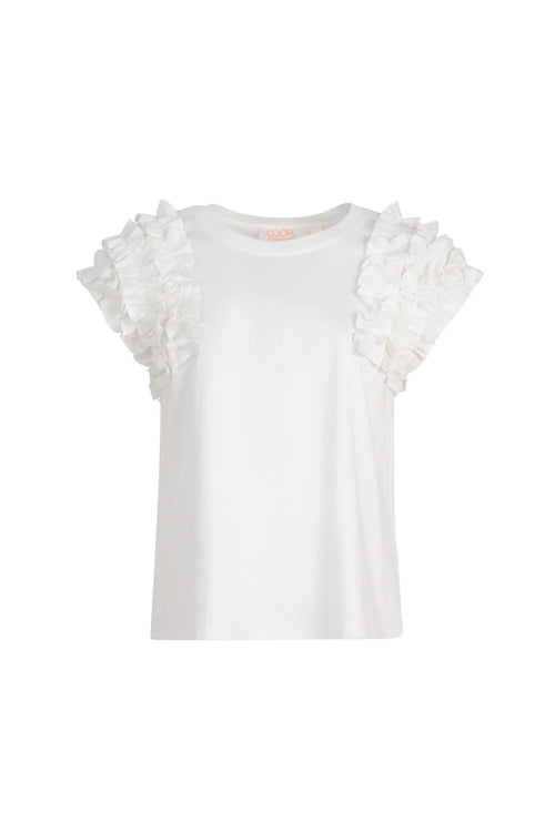 COOP - RUFFLE ENERGY T-Shirt - White