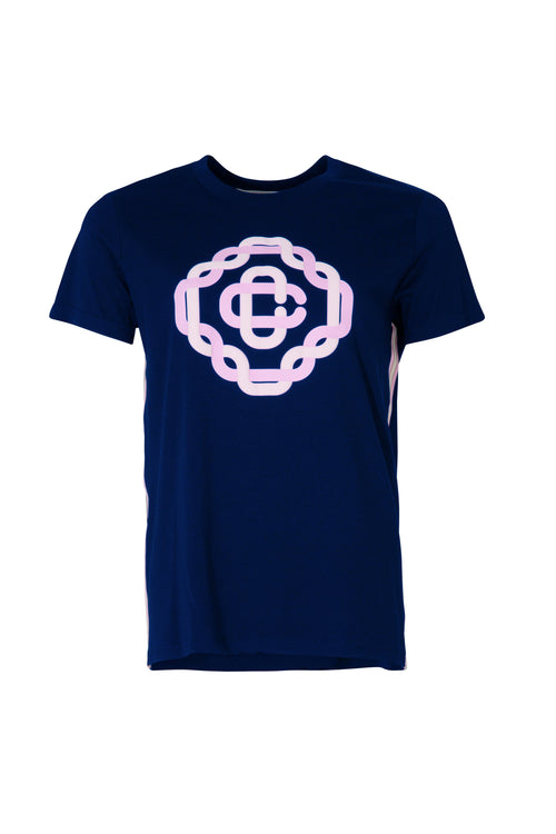 COOP - MUST C T-Shirt - Navy/Pink