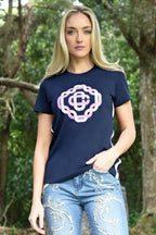 COOP - MUST C T-Shirt - Navy/Pink