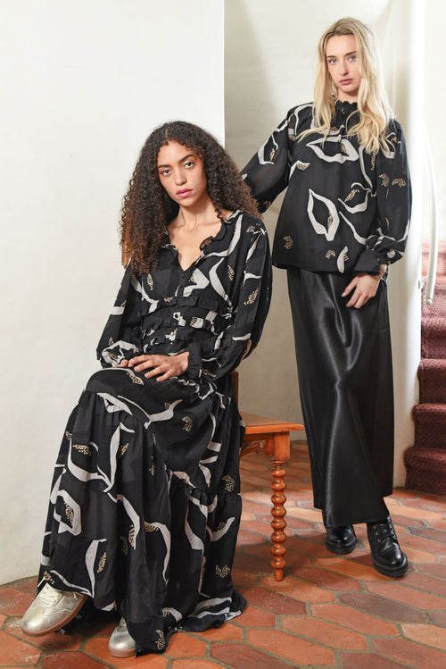 COOP - TIER ME OUT Dress - Black