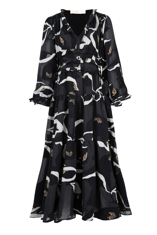 COOP - TIER ME OUT Dress - Black