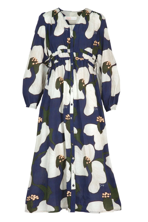 COOP - RUCHE WITH IT Dress - Midnight Garden