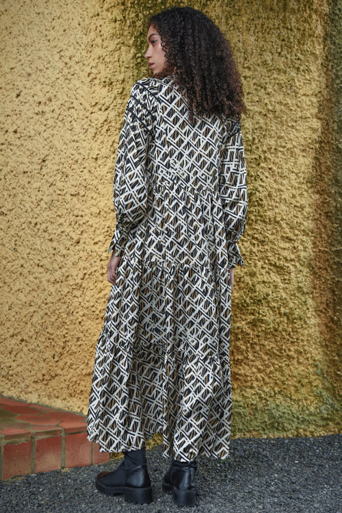 COOP - TIERING IS CARING Dress - Bronze