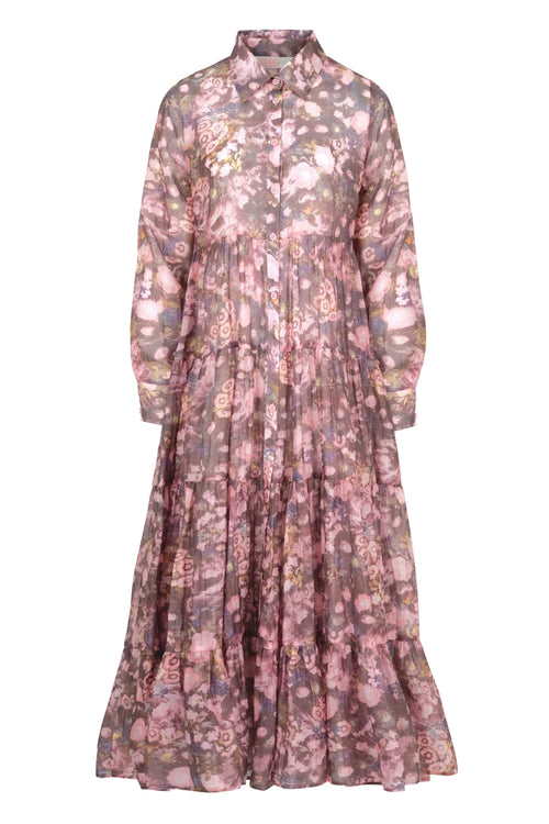 COOP - SUN & THE SWOON Dress - Pink/Grey