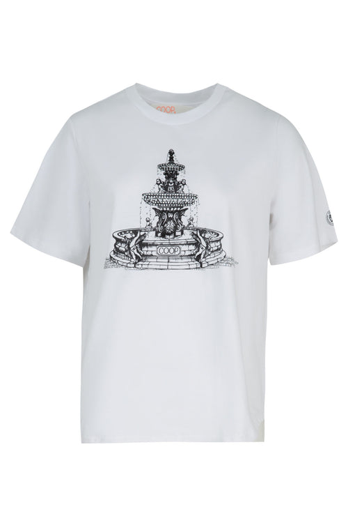 Coop Fountain of Sparkle T shirt white