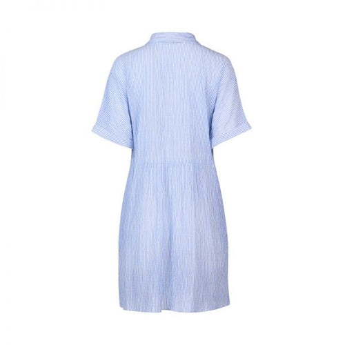 Knewe - COCOON Dress K1044 - Blue stripe